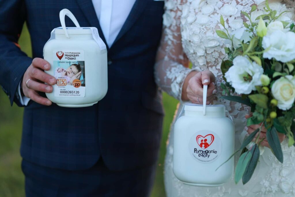 Ślub - zbiórka dla hospicjum